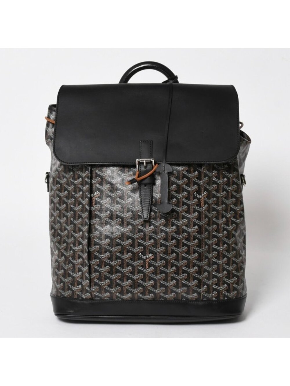 Goyard Alpine MM Backpack Leather Black